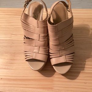 Tan wedges